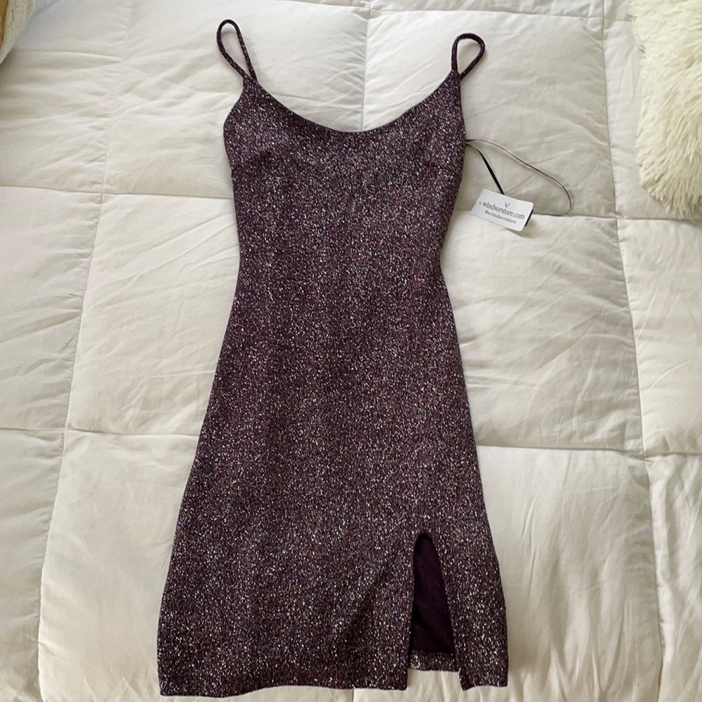 Sparkle purple formal dress, size Small!